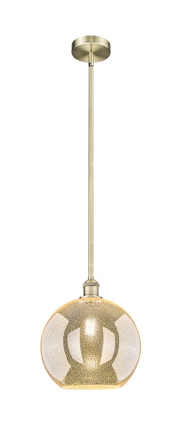 Innovations - 616-1S-AB-G128-12 - One Light Mini Pendant - Edison - Antique Brass