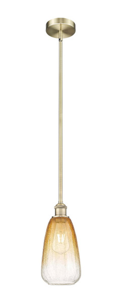 Innovations - 616-1S-AB-G480-6AM - One Light Mini Pendant - Edison - Antique Brass