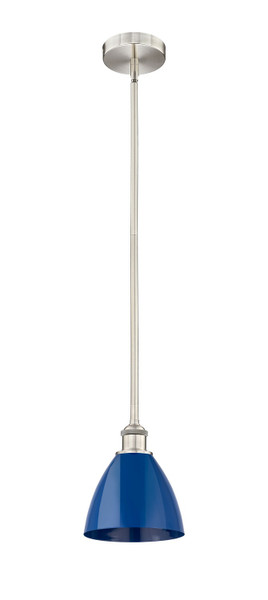 manufacturer_finish:Brushed Satin Nickel|manufacturer_glass:Blue|light_output:220.00lm|color_temperature:2200K|cri:99