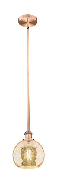 Innovations - 616-1S-AC-G128-8 - One Light Mini Pendant - Edison - Antique Copper