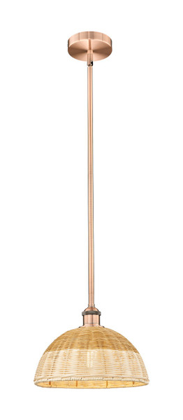 Innovations - 616-1S-AC-NBD2-12-NAT - One Light Mini Pendant - Edison - Antique Copper