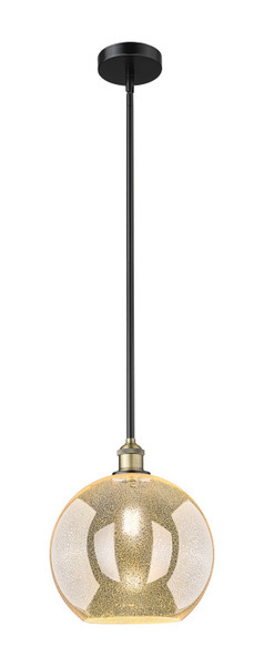 Innovations - 616-1S-BAB-G128-12 - One Light Mini Pendant - Edison - Black Antique Brass