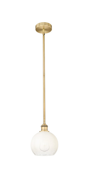 Innovations - 616-1S-BB-G483-8OP - One Light Mini Pendant - Edison - Brushed Brass