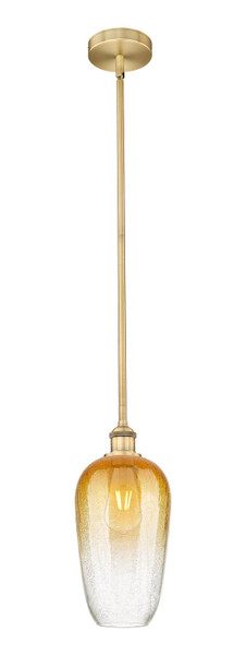 Innovations - 616-1S-BB-G484-7AM - One Light Mini Pendant - Edison - Brushed Brass