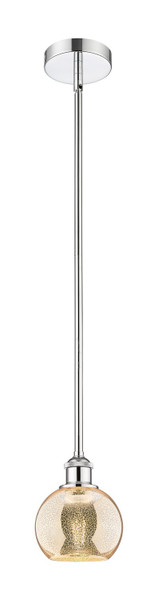 Innovations - 616-1S-PC-G128-6 - One Light Mini Pendant - Edison - Polished Chrome