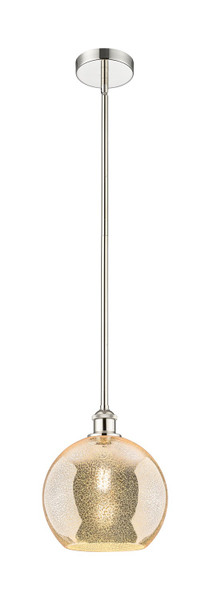 Innovations - 616-1S-PN-G128-10 - One Light Mini Pendant - Edison - Polished Nickel