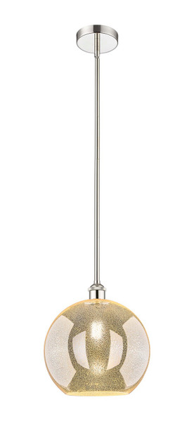 Innovations - 616-1S-PN-G128-12 - One Light Mini Pendant - Edison - Polished Nickel