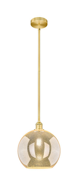 Innovations - 616-1S-SG-G128-12 - One Light Mini Pendant - Edison - Satin Gold