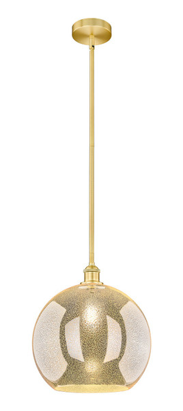 Innovations - 616-1S-SG-G128-14 - One Light Pendant - Edison - Satin Gold