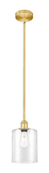 Innovations - 616-1S-SG-G4424-7 - One Light Mini Pendant - Edison - Satin Gold