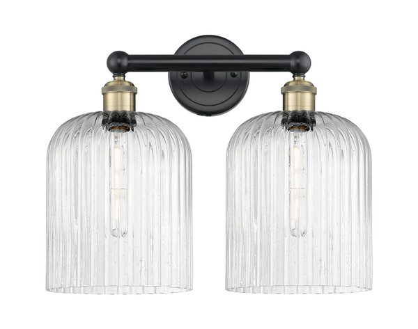 Innovations - 616-2W-BAB-G559-8SDY - Two Light Bath Vanity - Edison - Black Antique Brass