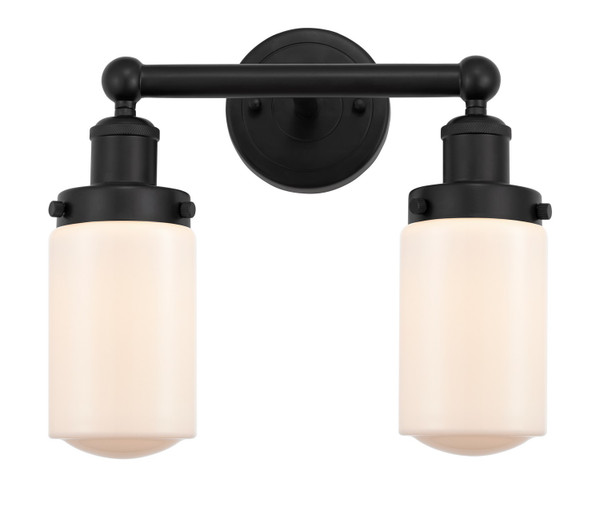 Innovations - 616-2W-BK-G311 - Two Light Bath Vanity - Edison - Matte Black