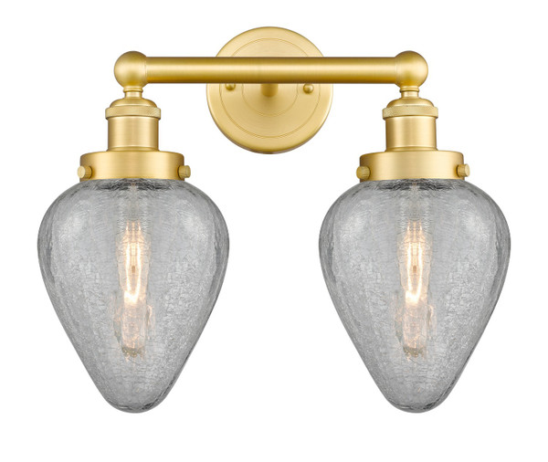 Innovations - 616-2W-SG-G165 - Two Light Bath Vanity - Edison - Satin Gold