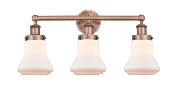 Innovations - 616-3W-AC-G191 - Three Light Bath Vanity - Edison - Antique Copper