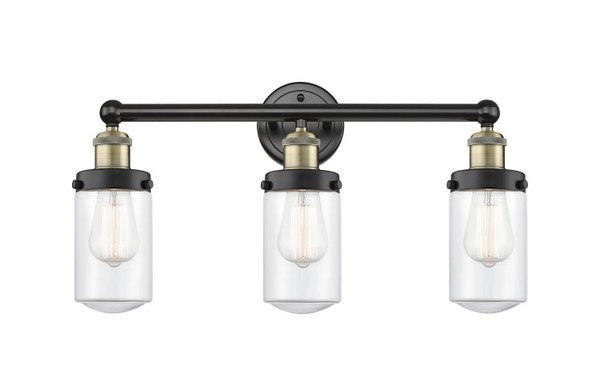 Innovations - 616-3W-BAB-G312 - Three Light Bath Vanity - Edison - Black Antique Brass