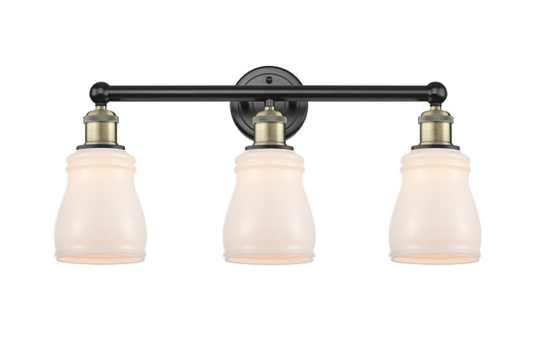 Innovations - 616-3W-BAB-G391 - Three Light Bath Vanity - Edison - Black Antique Brass
