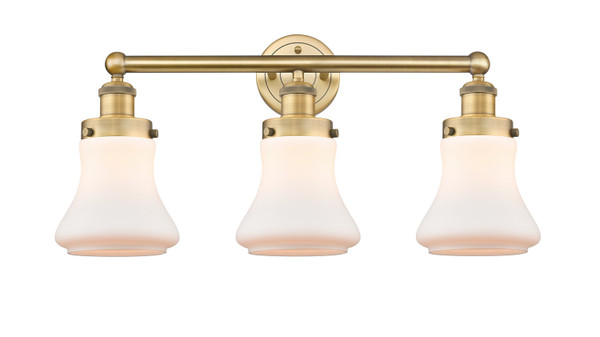 Innovations - 616-3W-BB-G191 - Three Light Bath Vanity - Edison - Brushed Brass