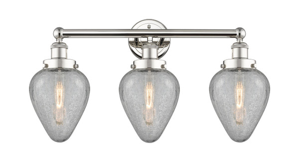Innovations - 616-3W-PN-G165 - Three Light Bath Vanity - Edison - Polished Nickel