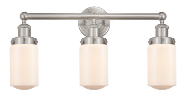 Innovations - 616-3W-SN-G311 - Three Light Bath Vanity - Edison - Brushed Satin Nickel