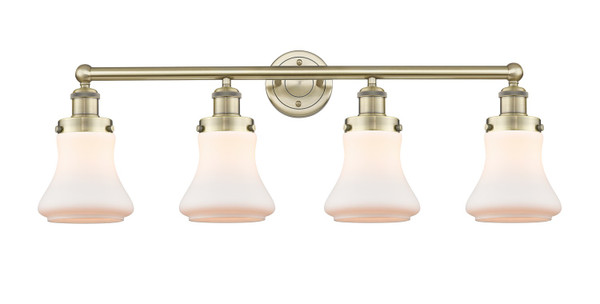 Innovations - 616-4W-AB-G191 - Four Light Bath Vanity - Edison - Antique Brass