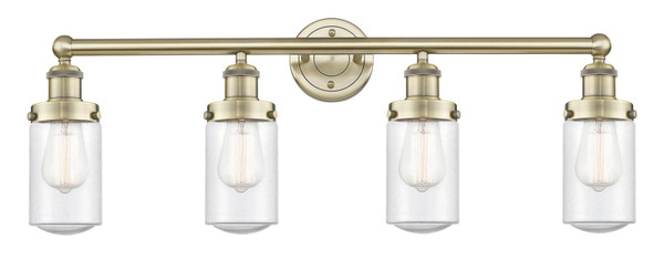 Innovations - 616-4W-AB-G314 - Four Light Bath Vanity - Edison - Antique Brass