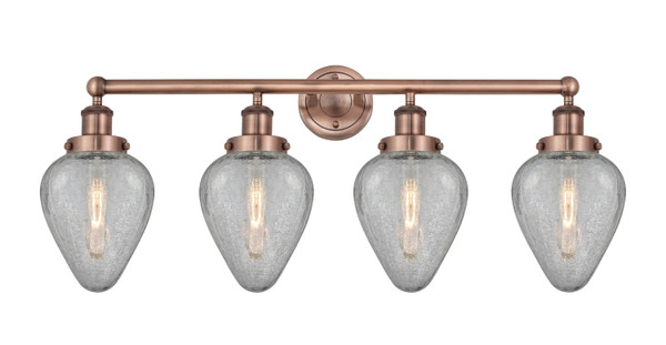 Innovations - 616-4W-AC-G165 - Four Light Bath Vanity - Edison - Antique Copper