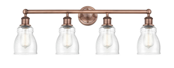Innovations - 616-4W-AC-G394 - Four Light Bath Vanity - Edison - Antique Copper