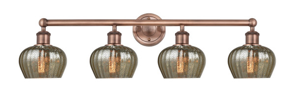 Innovations - 616-4W-AC-G96 - Four Light Bath Vanity - Edison - Antique Copper