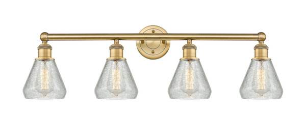 Innovations - 616-4W-BB-G275 - Four Light Bath Vanity - Edison - Brushed Brass