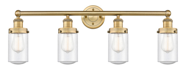 Innovations - 616-4W-BB-G314 - Four Light Bath Vanity - Edison - Brushed Brass