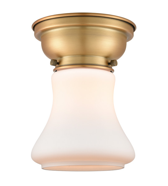 Innovations - 623-1F-BB-G191-LED - LED Flush Mount - Franklin Restoration - Brushed Brass