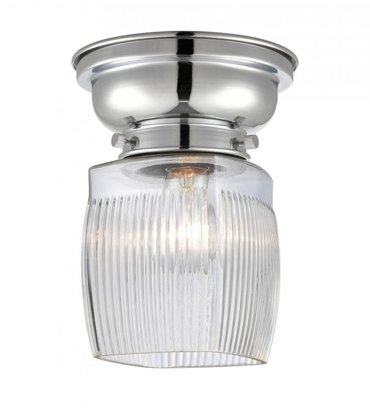 Innovations - 623-1F-PC-G302 - One Light Flush Mount - Franklin Restoration - Polished Chrome