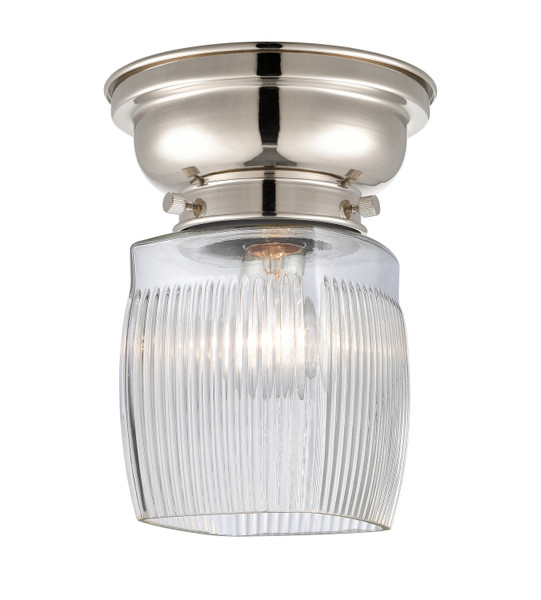 Innovations - 623-1F-PN-G302 - One Light Flush Mount - Franklin Restoration - Polished Nickel