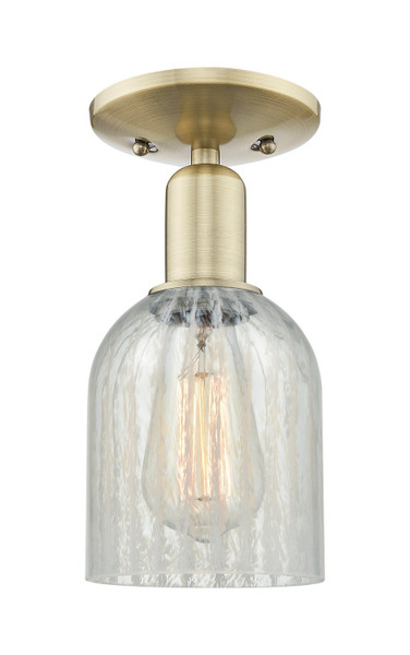 Innovations - 716-1C-AB-G2511 - One Light Semi-Flush Mount - Arcadia - Antique Brass
