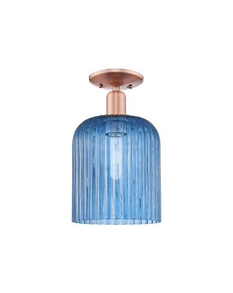 Innovations - 716-1C-AC-G559-8BL - One Light Semi-Flush Mount - Arcadia - Antique Copper