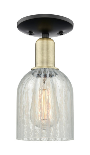 Innovations - 716-1C-BAB-G2511 - One Light Semi-Flush Mount - Arcadia - Black Antique Brass