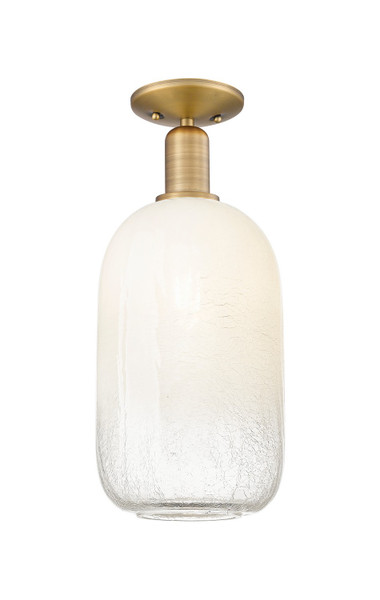 Innovations - 716-1C-BB-G482-7OP - One Light Semi-Flush Mount - Arcadia - Brushed Brass
