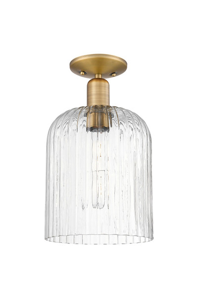 Innovations - 716-1C-BB-G559-8CL - One Light Semi-Flush Mount - Arcadia - Brushed Brass