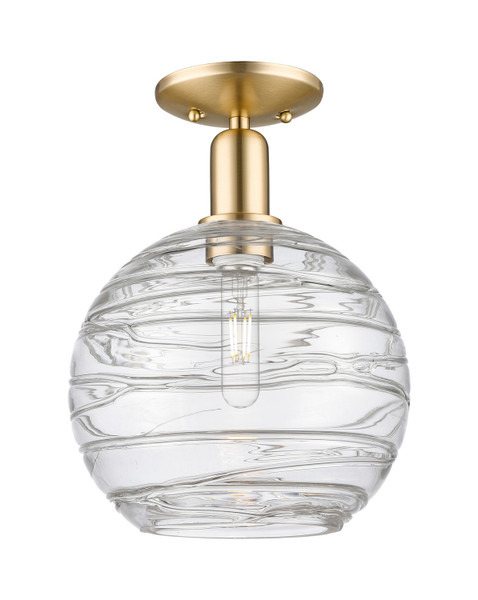 Innovations - 716-1C-CB-G1213-10CL - One Light Semi-Flush Mount - Arcadia - Champagne Bronze