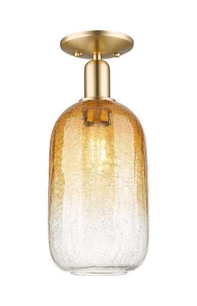 Innovations - 716-1C-CB-G482-7AM - One Light Semi-Flush Mount - Arcadia - Champagne Bronze