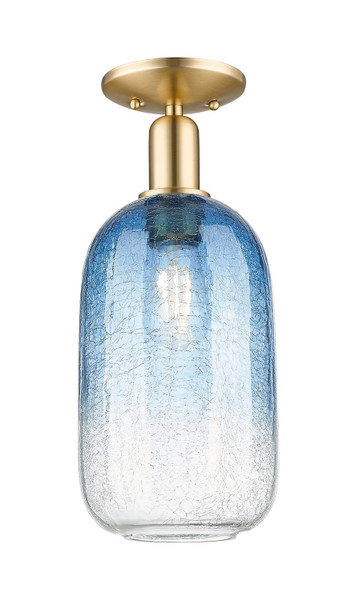 Innovations - 716-1C-CB-G482-7SB - One Light Semi-Flush Mount - Arcadia - Champagne Bronze
