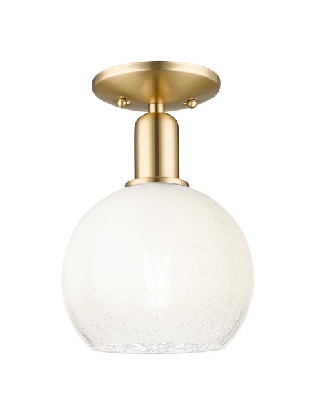 Innovations - 716-1C-CB-G483-8OP - One Light Semi-Flush Mount - Arcadia - Champagne Bronze