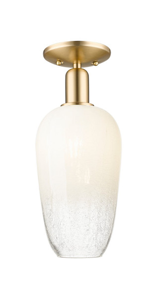 Innovations - 716-1C-CB-G484-7OP - One Light Semi-Flush Mount - Arcadia - Champagne Bronze