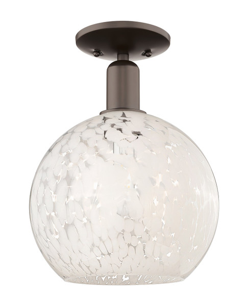 Innovations - 716-1C-OB-G1216-10WM - One Light Semi-Flush Mount - Arcadia - Oil Rubbed Bronze