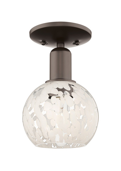 Innovations - 716-1C-OB-G1216-6WM - One Light Semi-Flush Mount - Arcadia - Oil Rubbed Bronze