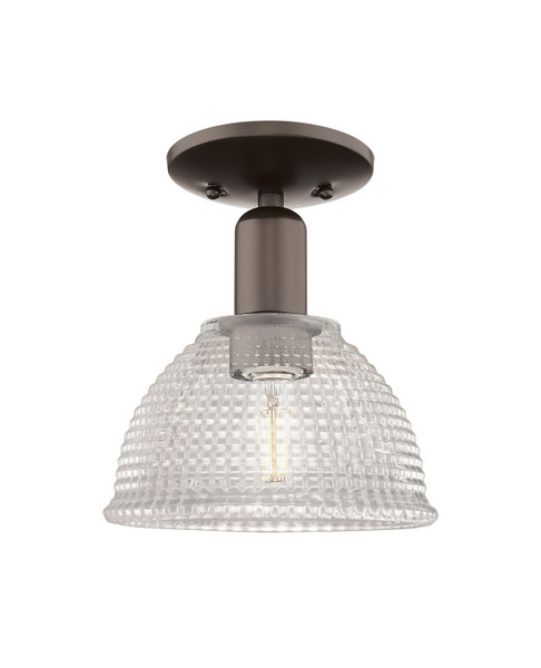 Innovations - 716-1C-OB-G422 - One Light Semi-Flush Mount - Arcadia - Oil Rubbed Bronze