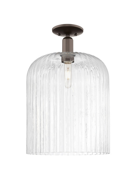 Innovations - 716-1C-OB-G559-12CL - One Light Semi-Flush Mount - Arcadia - Oil Rubbed Bronze