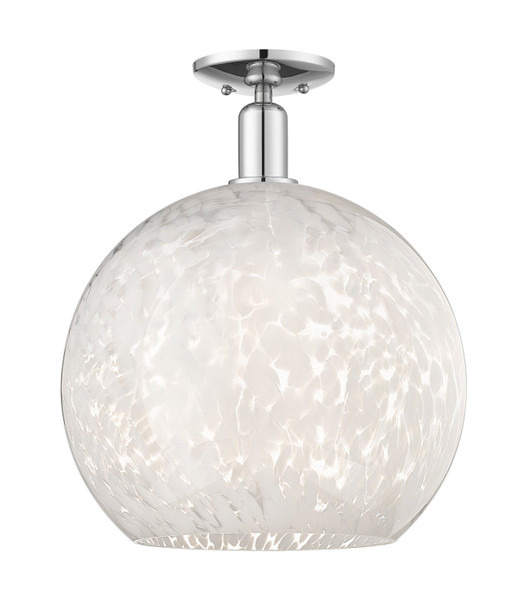 Innovations - 716-1C-PC-G1216-14WM - One Light Semi-Flush Mount - Arcadia - Polished Chrome