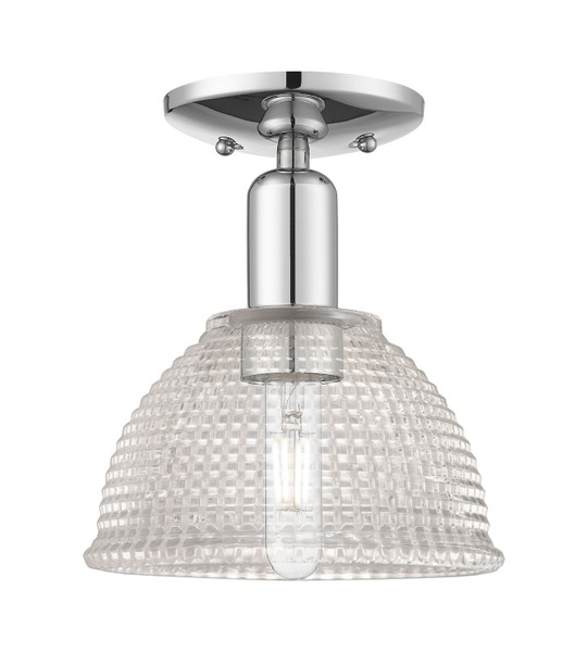 Innovations - 716-1C-PC-G422 - One Light Semi-Flush Mount - Arcadia - Polished Chrome