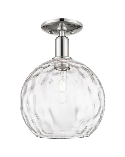 Innovations - 716-1C-PN-G1215-10 - One Light Semi-Flush Mount - Arcadia - Polished Nickel